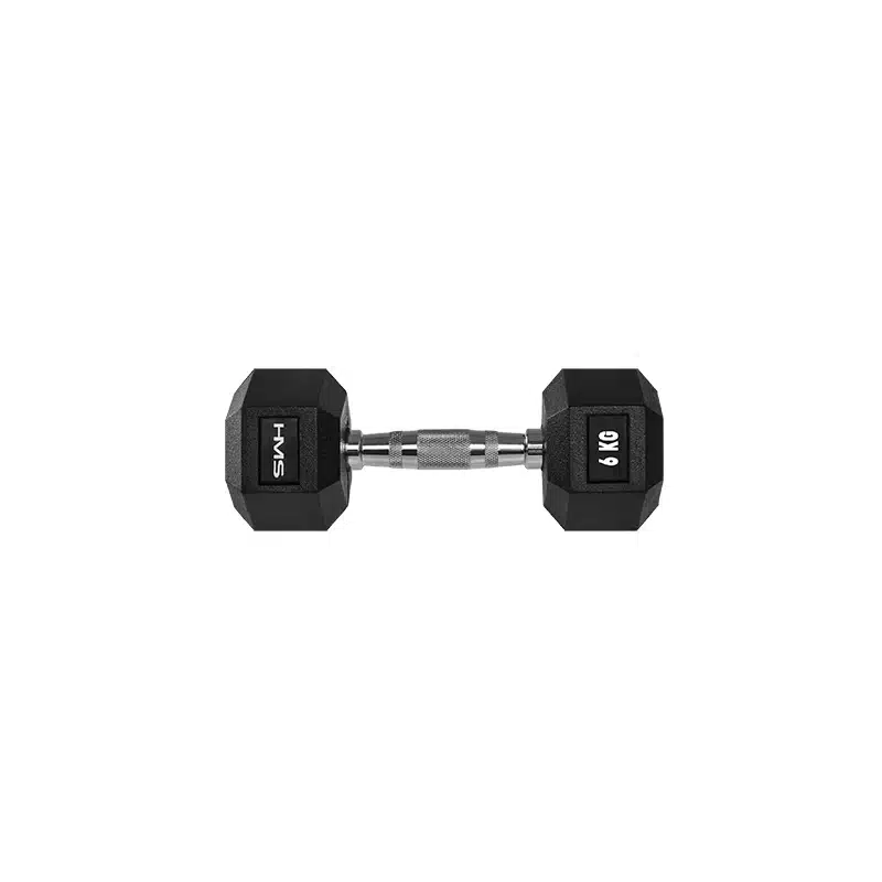 6 kg Hex Pro käsipaino HMS