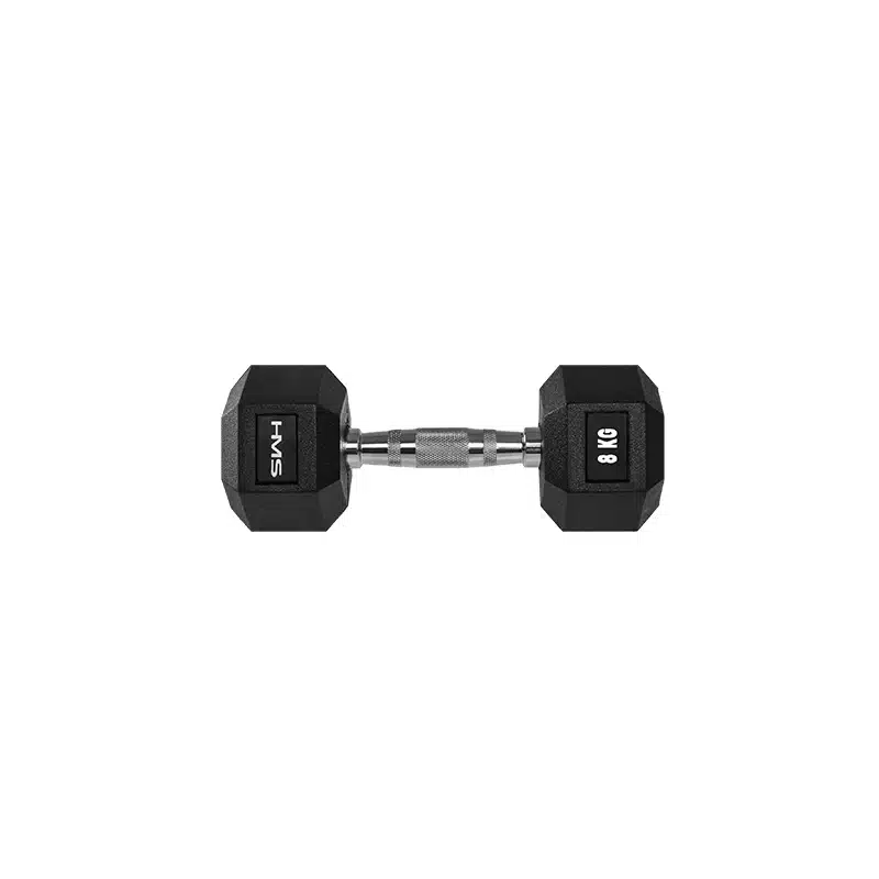 8 kg Hex Pro käsipaino HMS