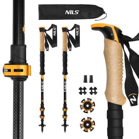 Teleskooppiset vaellussauvat korkkikahvoilla TK8605 Nils