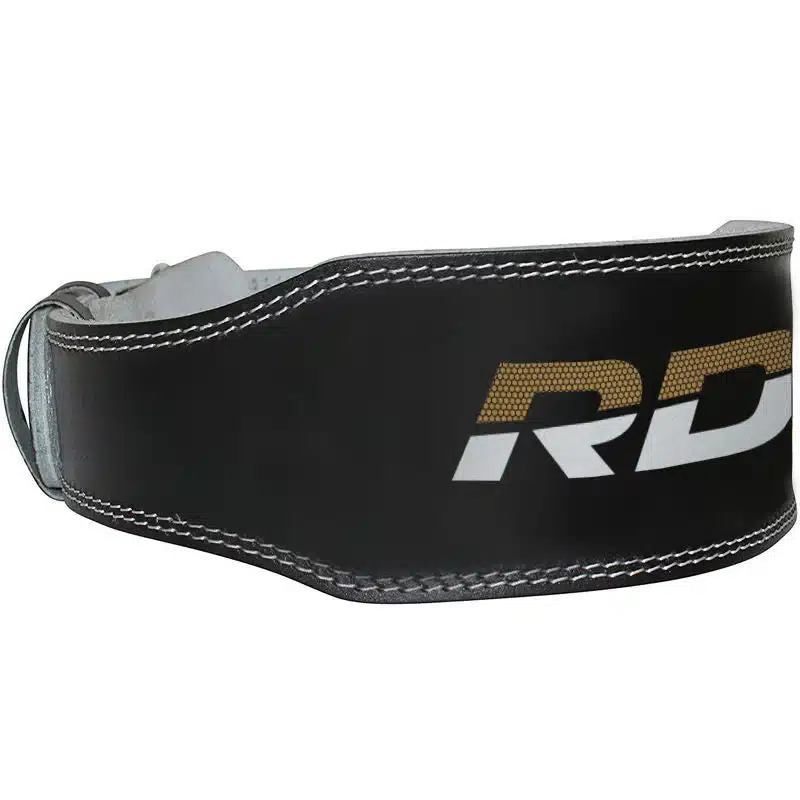 RDX 4 Inch Leather Weightlifting Gym Belt - Image 3