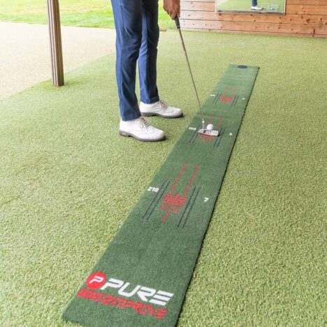 Pure Golf Perfect Stroke Puttausmatto 30 x 275cm